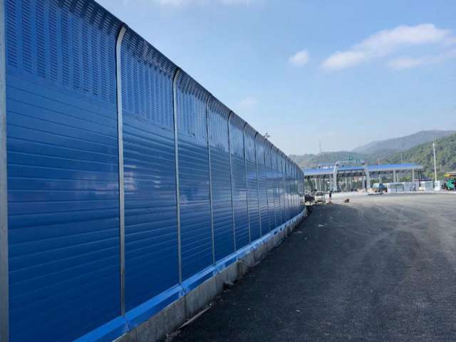 彩鋼板聲屏障 彩鋼板聲屏障